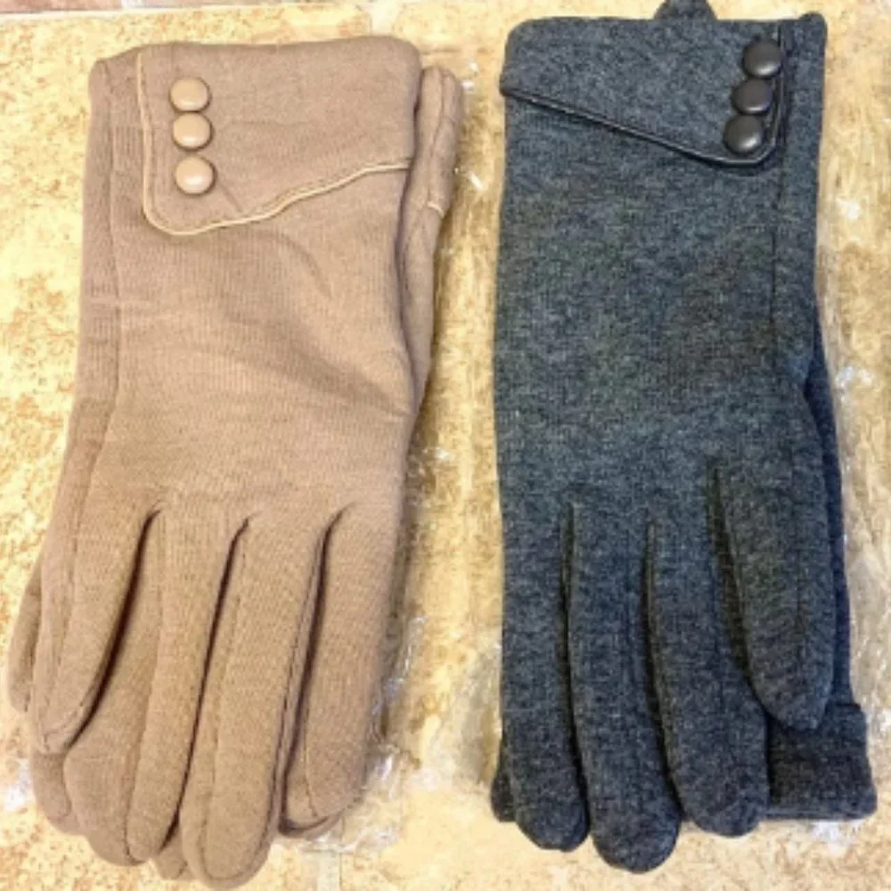 3 Pairs Women Winter Gloves Warm Touchscreen Gloves